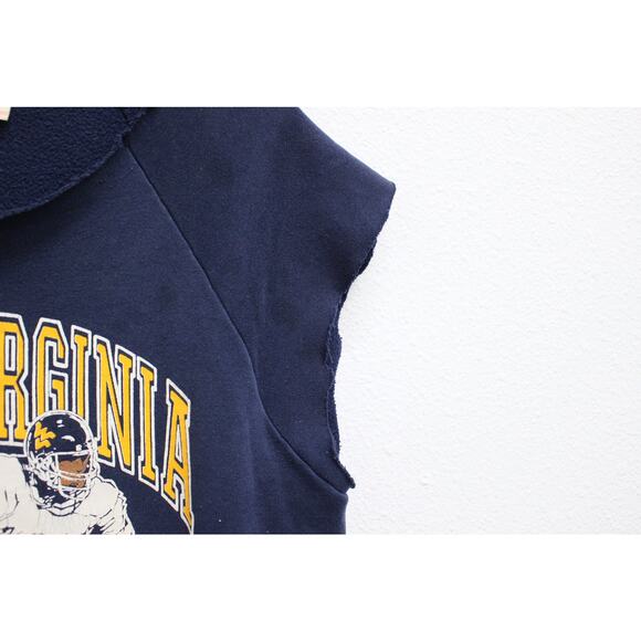 Vintage West Virginia University Fiesta Bowl 1989 Sweatshirt Large - Picture 4 of 8